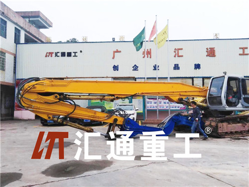 挖掘機(jī)打樁臂、打樁臂、打樁錘、挖掘機(jī)打樁臂廠家