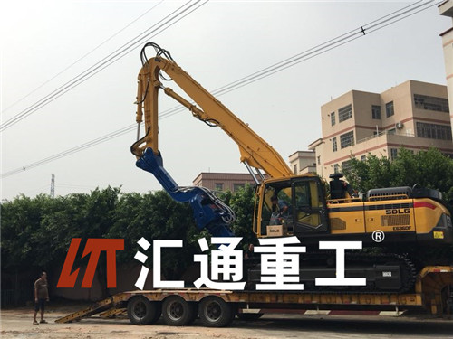 挖掘機(jī)打樁臂、打樁臂、打樁錘、挖掘機(jī)打樁臂廠家