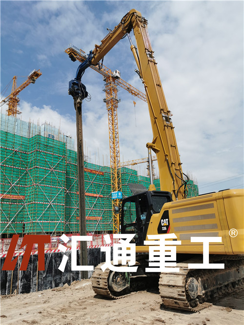 挖掘機(jī)打樁臂、打樁臂、打樁錘、挖掘機(jī)打樁臂廠家