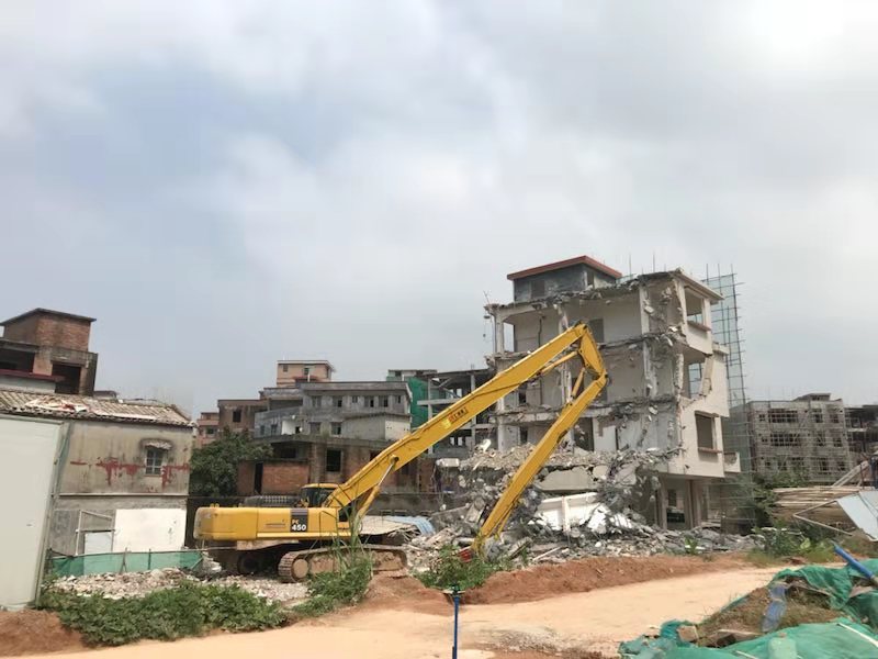 挖掘機拆樓臂 挖掘機拆樓臂