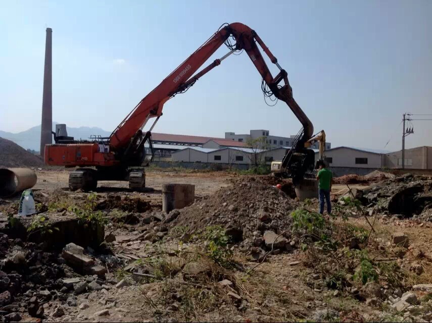 挖掘機打樁臂 挖掘機打樁臂